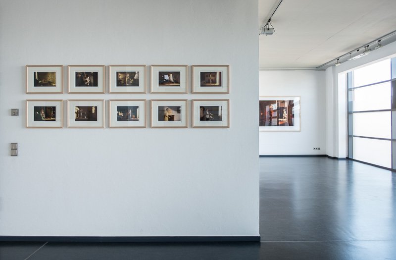 Ansichten Ausstellungsinstallation Horst Kistner - From the Second Floor.