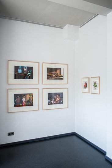 Ansichten Ausstellungsinstallation Horst Kistner - From the Second Floor.