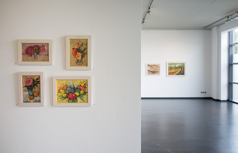 Ausstellungsansichten Luise Hartmann - Malerei