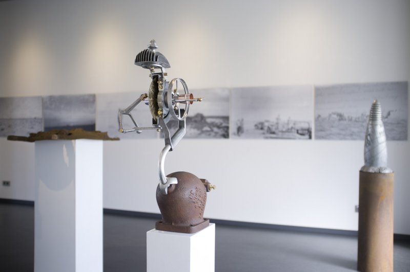 Unerwartete Metamorphosen – Udo Richter und Britta Naumann, Installationsaufnahmen der Ausstellung.