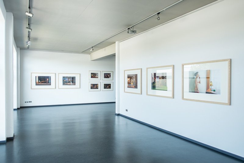 Ansichten Ausstellungsinstallation Horst Kistner - From the Second Floor.