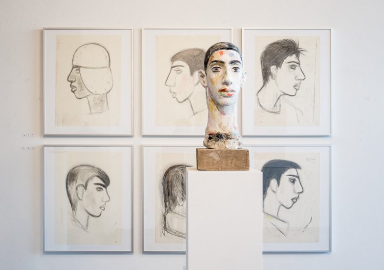 Installation der Ausstellung »Wilfried Schröder – FIGUR«