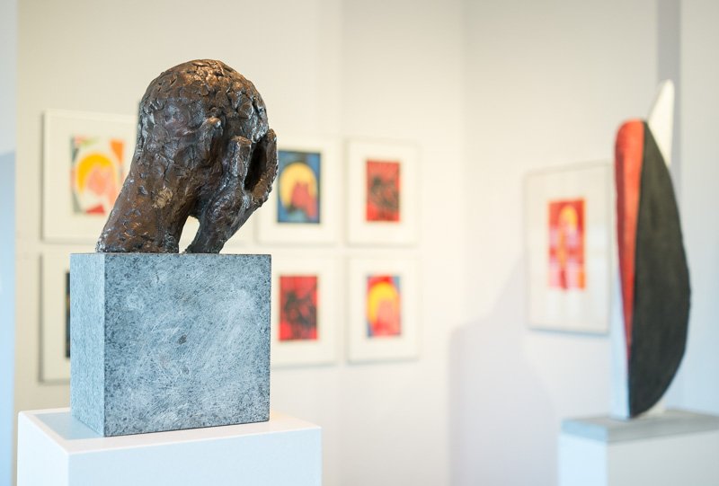 Installation der Ausstellung »Wilfried Schröder – FIGUR«