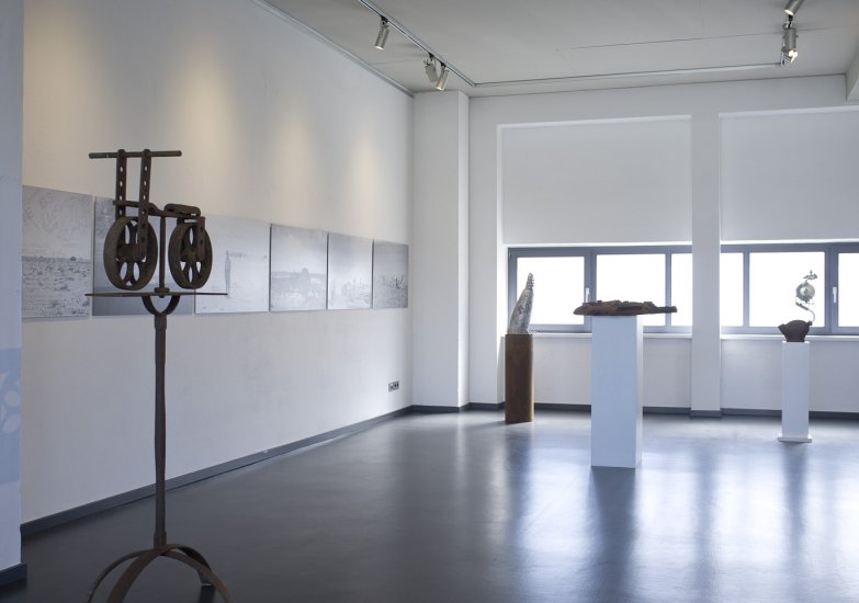 Unerwartete Metamorphosen – Udo Richter und Britta Naumann, Installationsaufnahmen der Ausstellung.