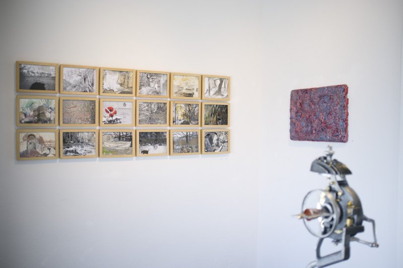 Unerwartete Metamorphosen – Udo Richter und Britta Naumann, Installationsaufnahmen der Ausstellung.